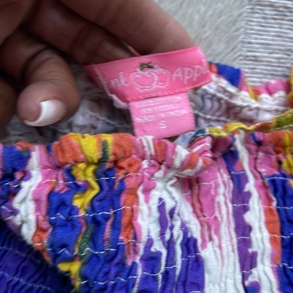 Multi - Colored Short Sundress - Picture 3 of 5